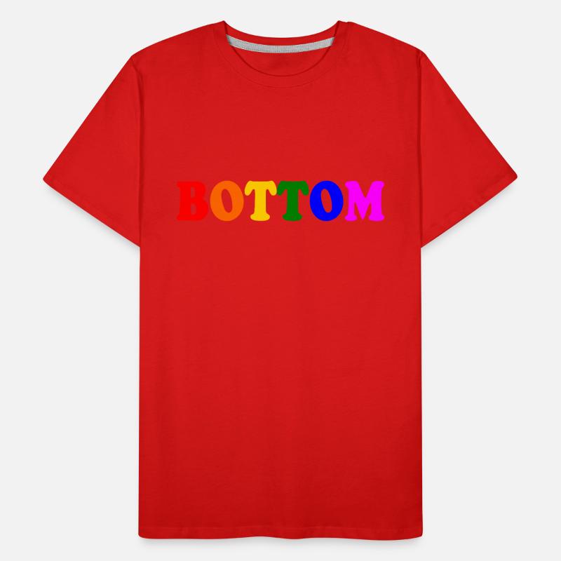 Bottom Männer Premium Bio T-Shirt