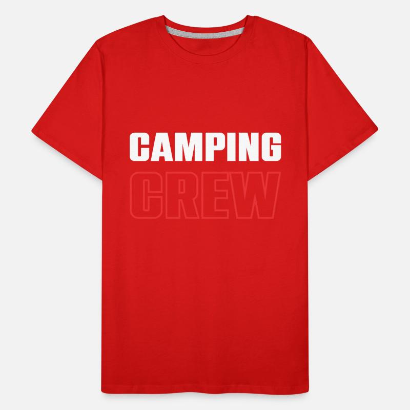Équipe de camping T-shirt bio Premium Homme