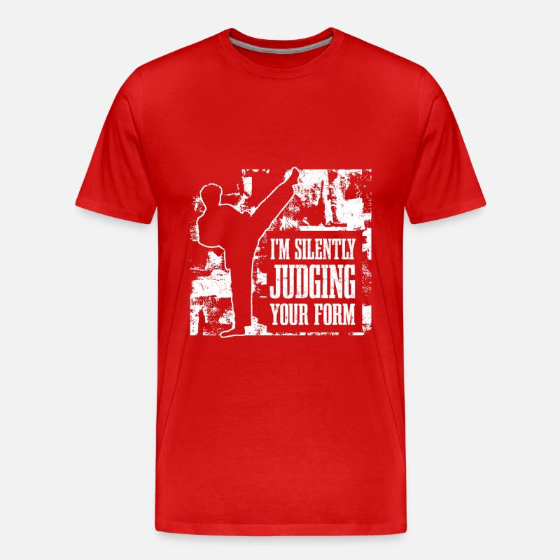 Tang Soo Do - Männer Premium Bio T-Shirt - Rot