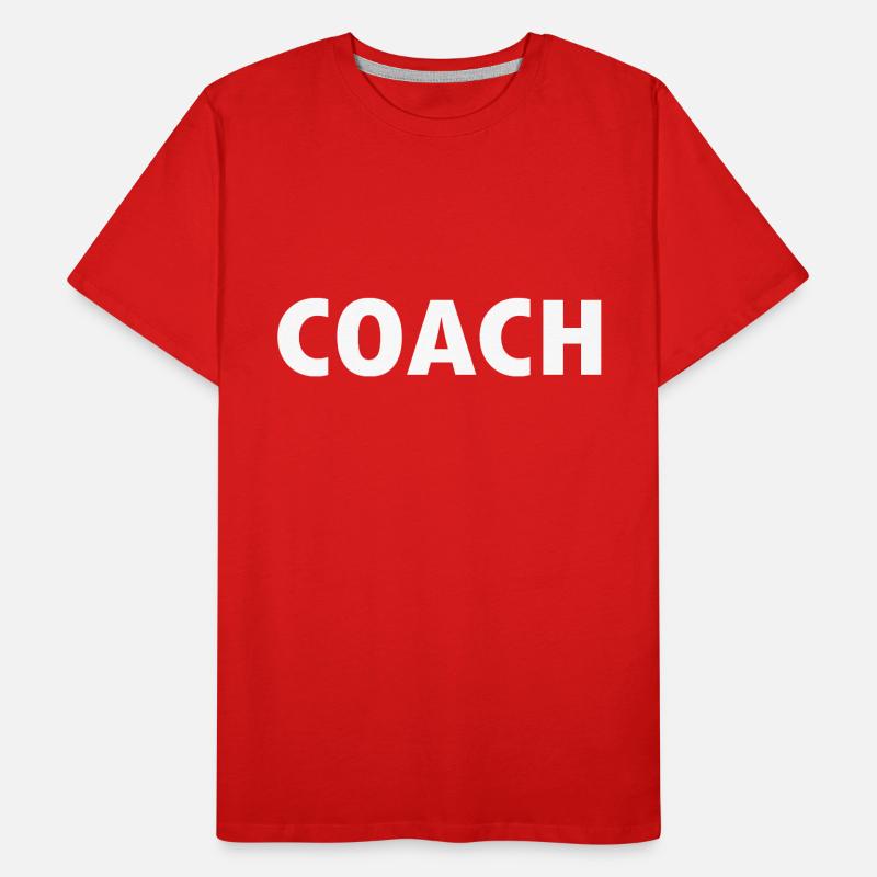 Coach T-shirt bio Premium Homme
