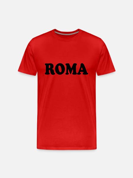 Rome roma - Men's Premium Organic T-Shirt - red