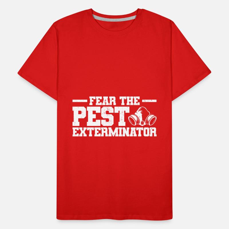 Schädlingsbekämpfung Beruf | Kammerjäger Geschenke Männer Premium Bio T-Shirt