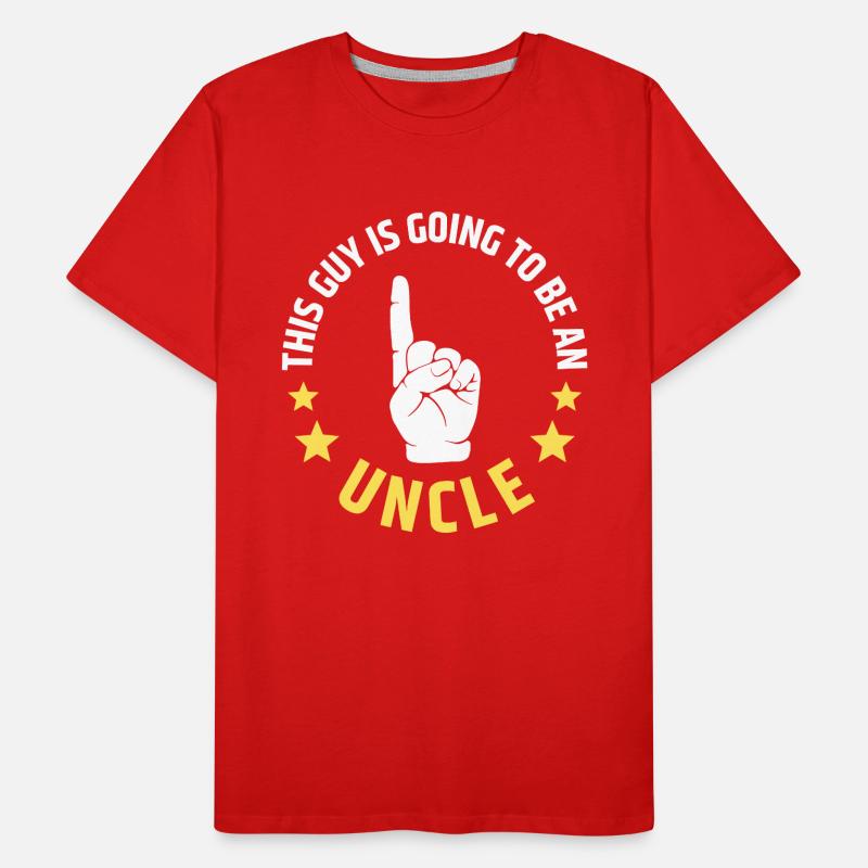 Dieser Typ wird ein Onkel Männer Premium Bio T-Shirt