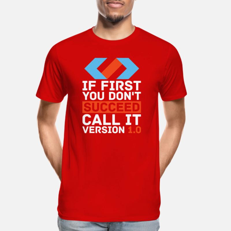 Programmierung - Informatik Programmierer Software Männer Premium Bio T-Shirt