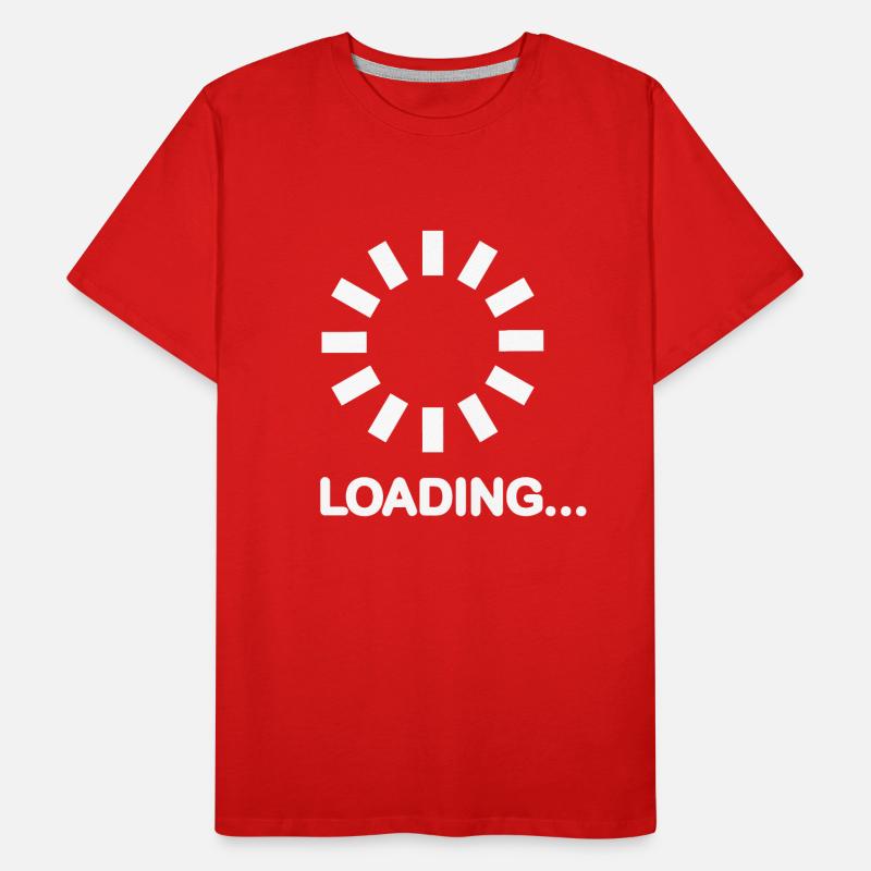 Loading bar Men's Premium Organic T-Shirt