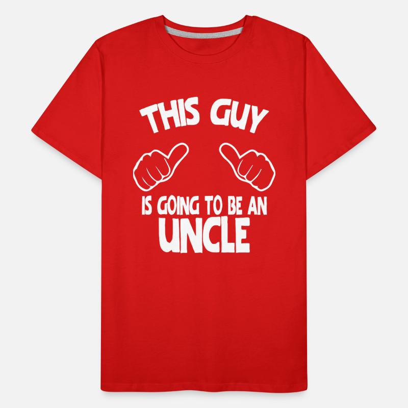 Dieser Typ wird ein Onkel sein Männer Premium Bio T-Shirt