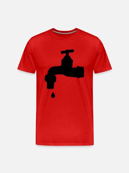 Robinet - T-shirt bio Premium Homme - rouge