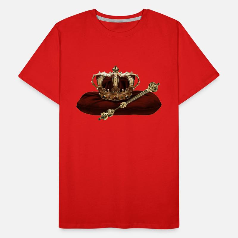 Crown and scepter Men's Premium Organic T-Shirt