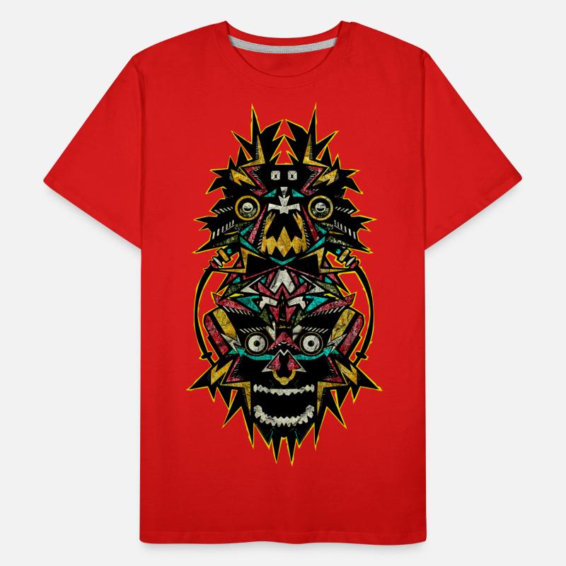 TOTEM TECHNO T-shirt bio Premium Homme