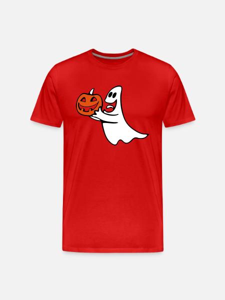 fantôme - T-shirt bio Premium Homme - rouge
