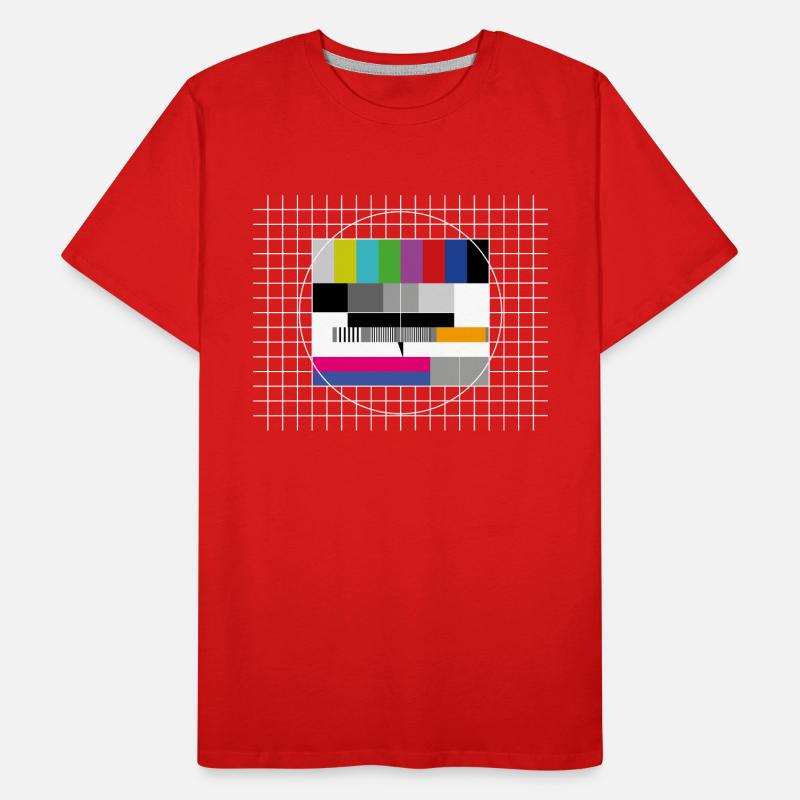 The same test image (FuBK test image Men's Premium Organic T-Shirt