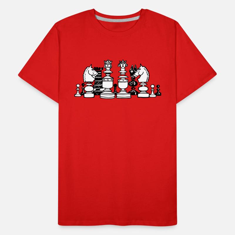 échecs T-shirt bio Premium Homme