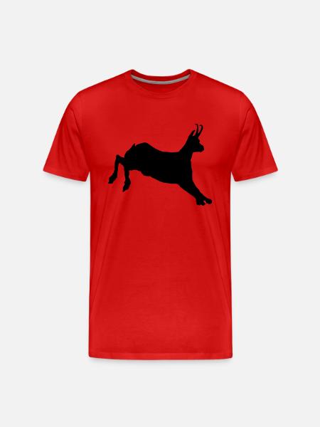 The Jump (Vector) - T-shirt bio Premium Homme - rouge