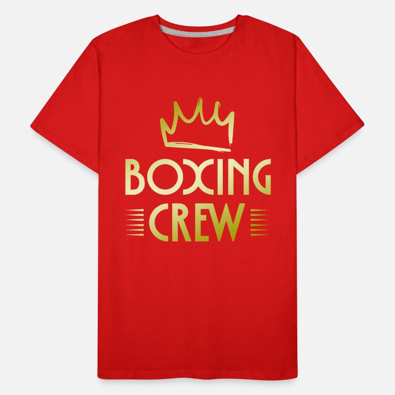 Équipe de boxe T-shirt bio Premium Homme