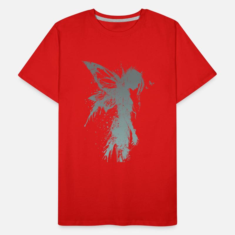 Esthétique Fée Sombre Pixiecore Fée Mythpunk T-shirt bio Premium Homme