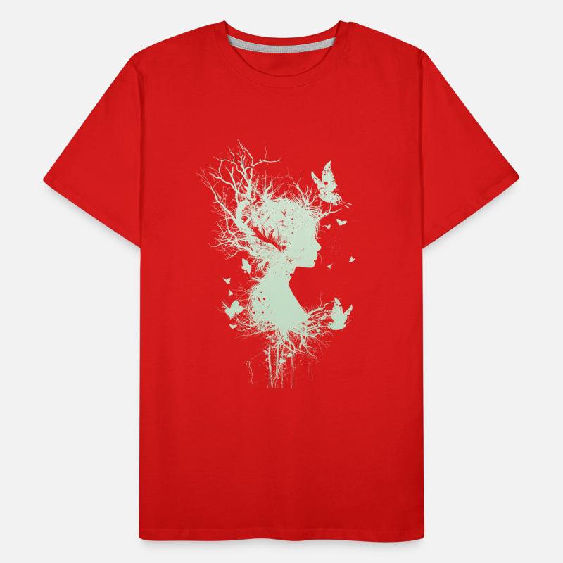 Esthétique Fée Sombre Mythpunk Fée Pixiecore T-shirt bio Premium Homme