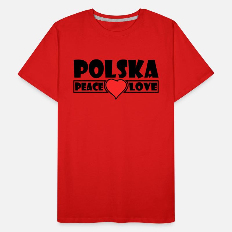Polska - Pologne T-shirt bio Premium Homme