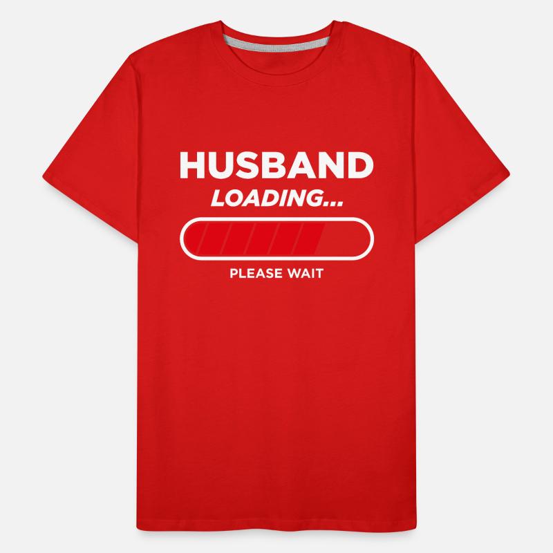 Husband Loading Men's Premium Organic T-Shirt