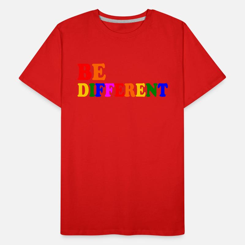 Be different Men's Premium Organic T-Shirt