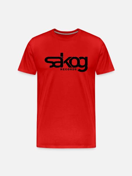 Sakog records - T-shirt bio Premium Homme - rouge