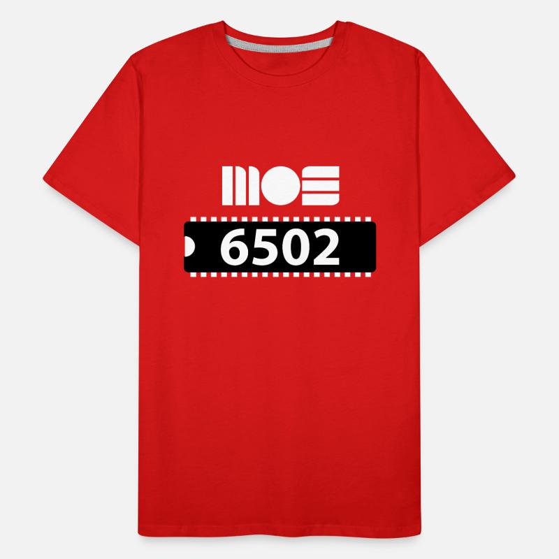 MOS 6502 CPU Nerd Männer Premium Bio T-Shirt