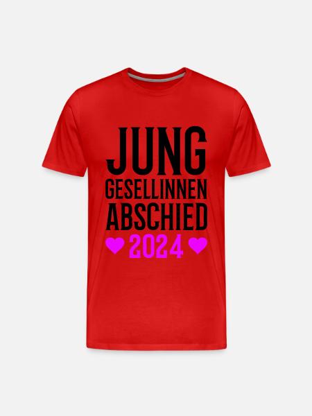 Hen party 2024 - Men's Premium Organic T-Shirt - red