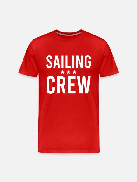 Sailing Crew - Men's Premium Organic T-Shirt - red
