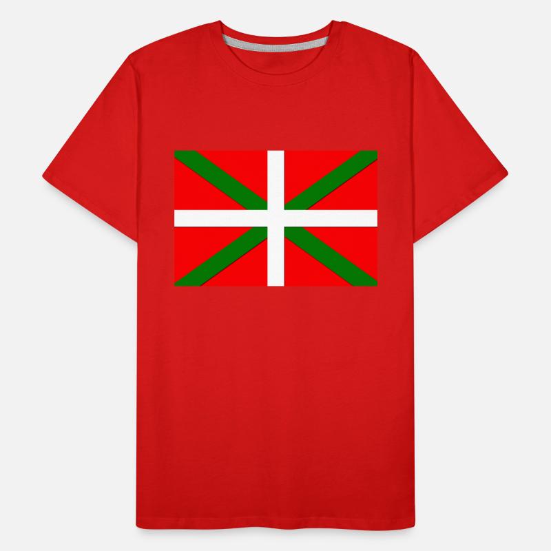 Drapeau Basque T-shirt bio Premium Homme