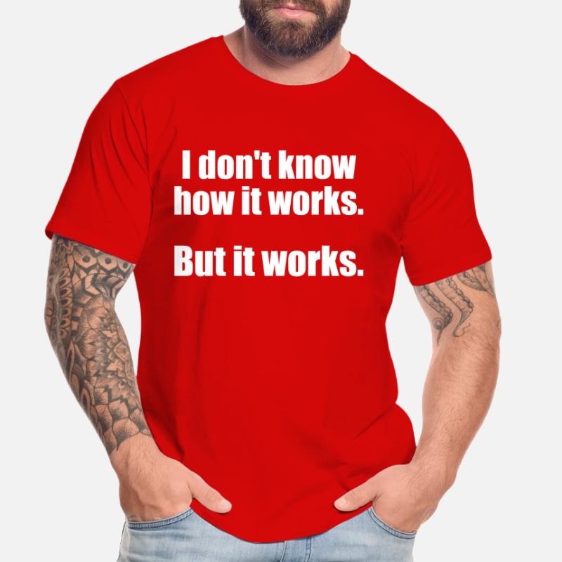 Programmer, Software, Computer Science, Developer Men's Premium Organic T-Shirt