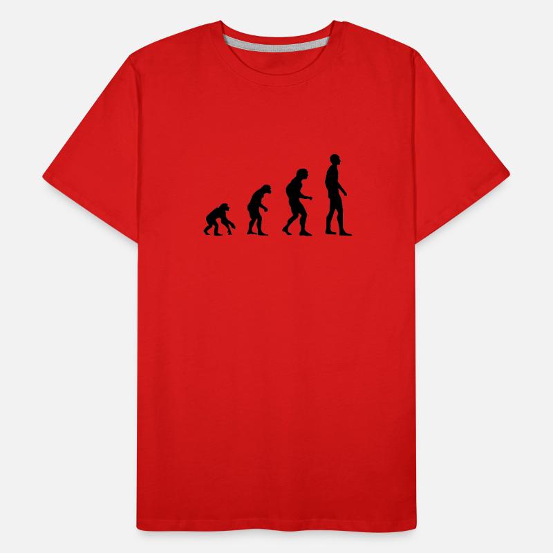 evolution Men's Premium Organic T-Shirt