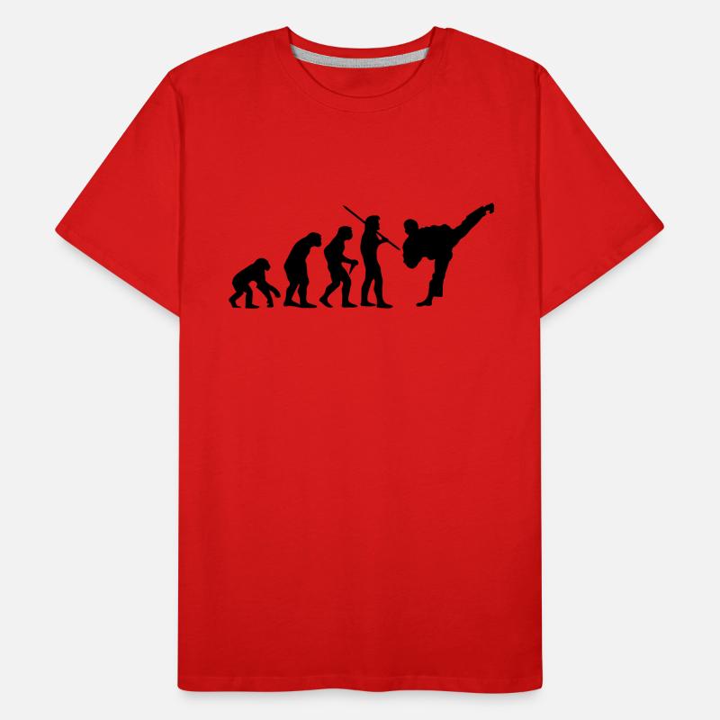 Evolution Karaté / Taek Won Do T-shirt bio Premium Homme