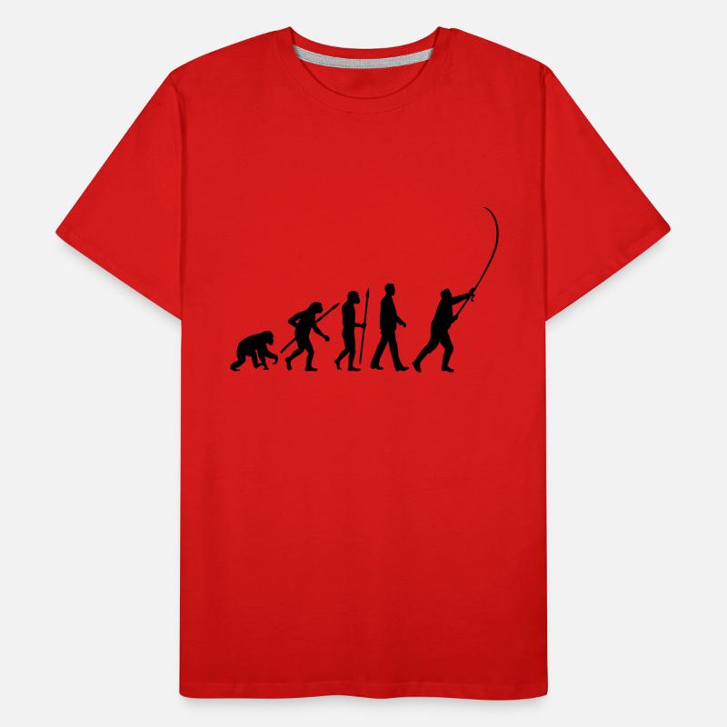 evolution_angler_042013_a_1c Men's Premium Organic T-Shirt