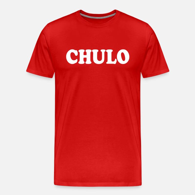Chulo - T-shirt bio Premium Homme - rouge
