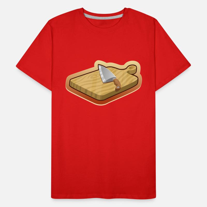 Planche à découper T-shirt bio Premium Homme