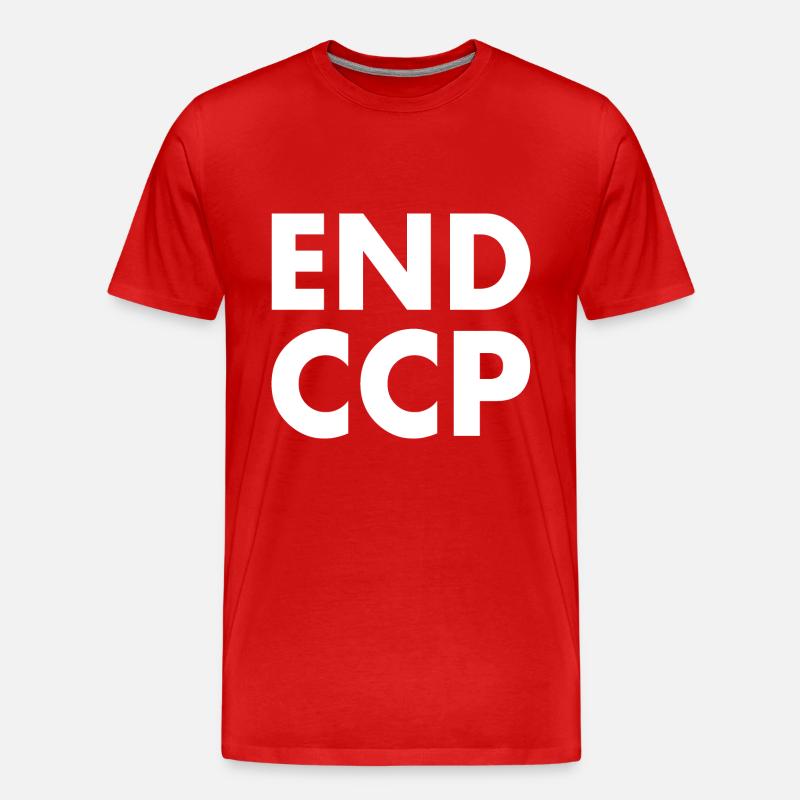 End ccp - Männer Premium Bio T-Shirt - Rot