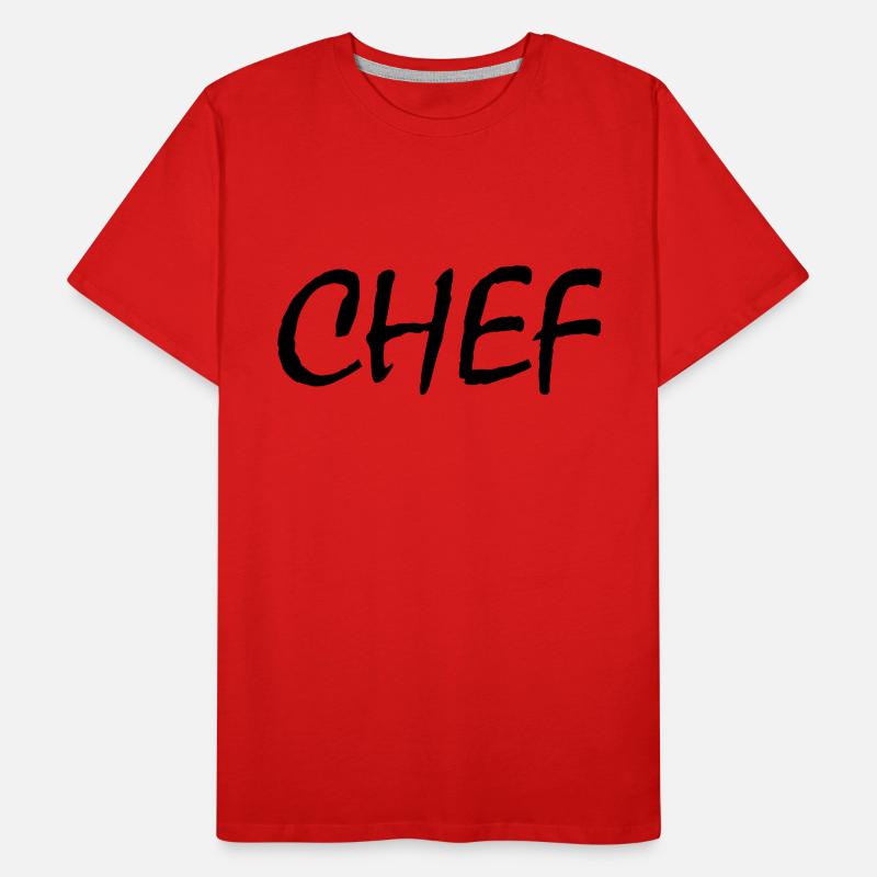Chef T-shirt bio Premium Homme