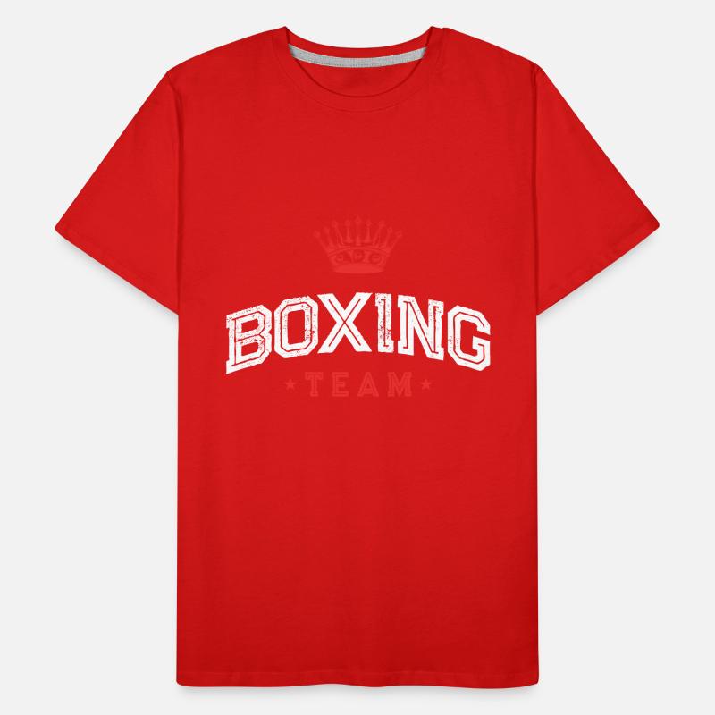 Équipe de boxe T-shirt bio Premium Homme