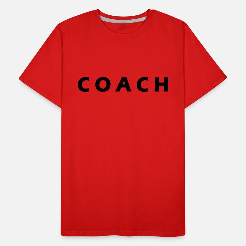 COACH Männer Premium Bio T-Shirt
