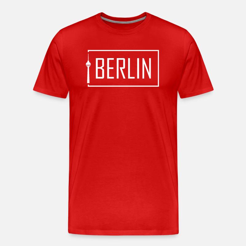 Berliner Visit Berlin - Männer Premium Bio T-Shirt - undefined