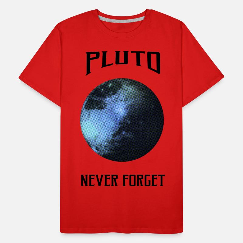 Science - Pluto never for Men's Premium Organic T-Shirt