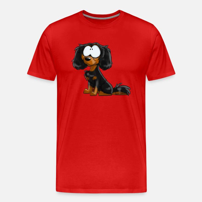Ich bin CKC - Black Fire - Männer Premium Bio T-Shirt - Rot