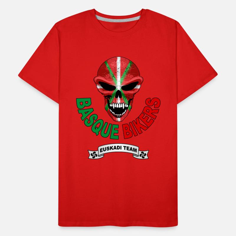 basque biker T-shirt bio Premium Homme