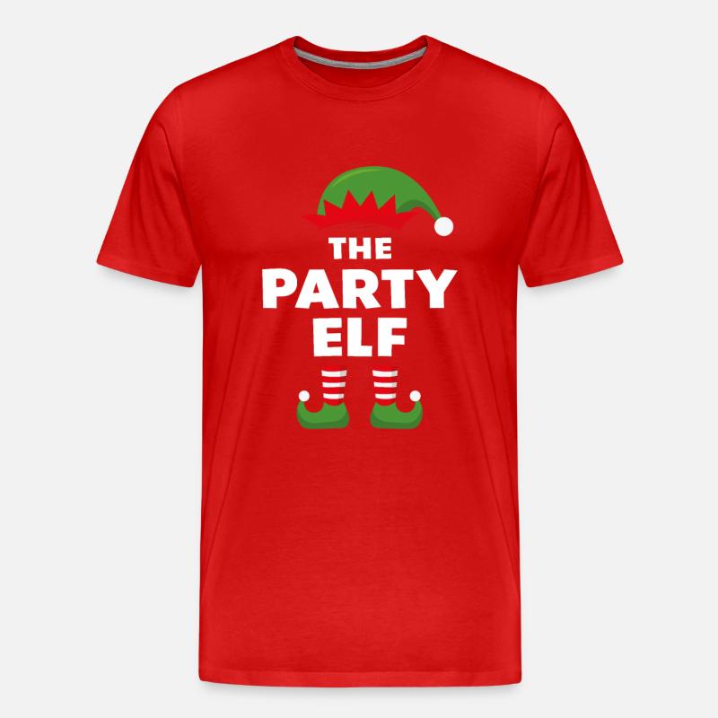 L’Elfe du Parti - T-shirt bio Premium Homme - rouge