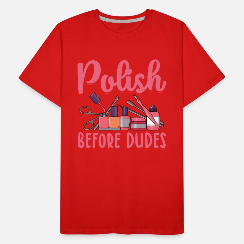 Paint fingernails Men's Premium Organic T-Shirt
