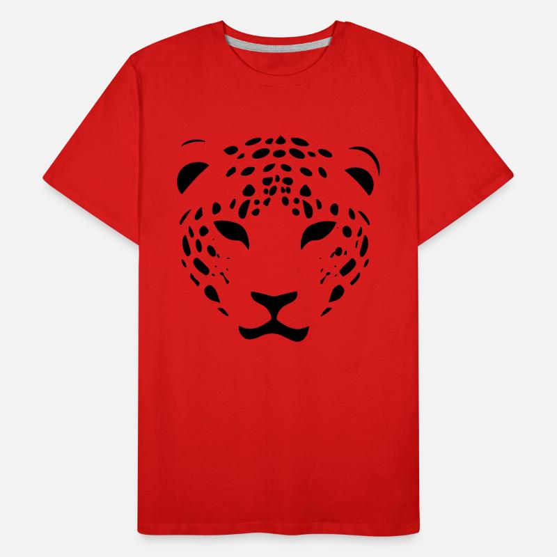 Leopard Men's Premium Organic T-Shirt