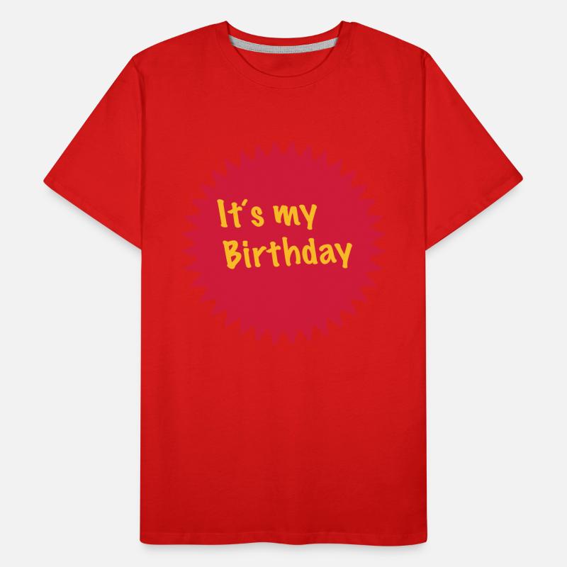 C'est mon anniversaire 2c T-shirt bio Premium Homme