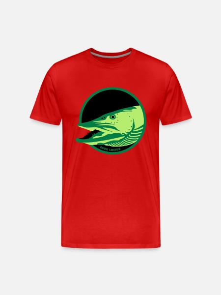 Pike - Men's Premium Organic T-Shirt - red