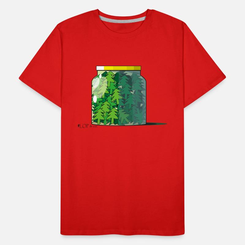 tannenglas Männer Premium Bio T-Shirt