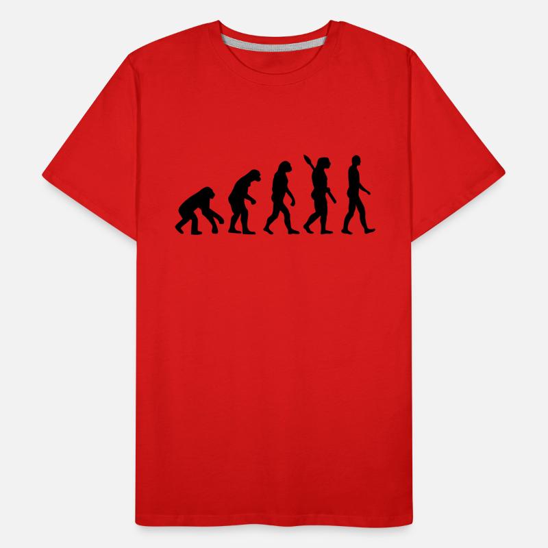 Evolution Men's Premium Organic T-Shirt