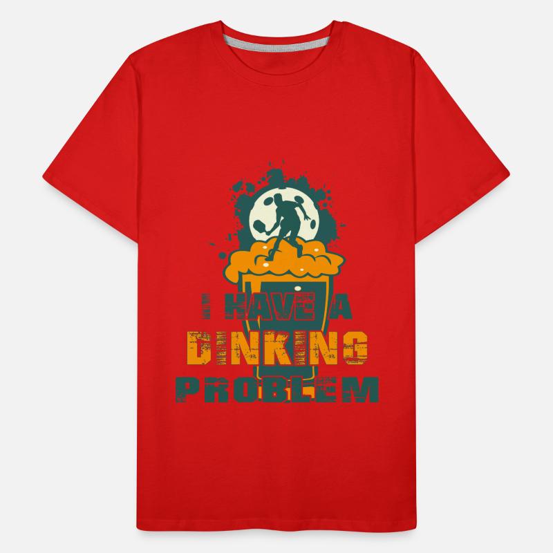Ich habe ein Dinking-Problem Männer Premium Bio T-Shirt